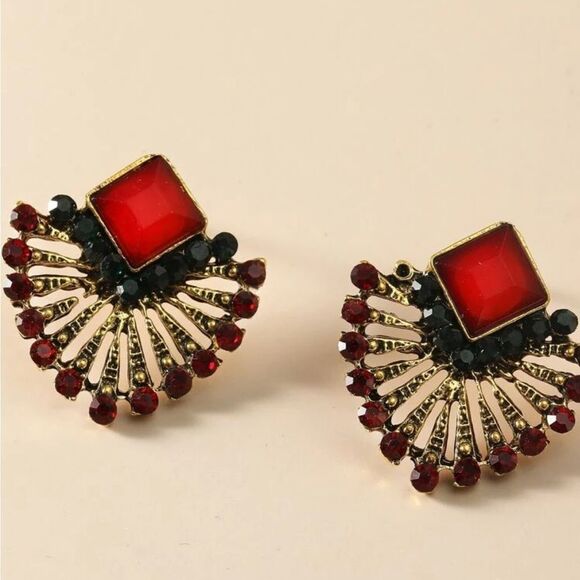 Bohemian earrings A586 - Picture 1 of 5